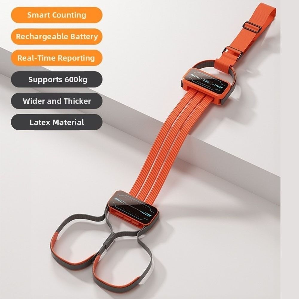 Pull Up Assist Band - Regulowany pasek do podciągania z cyfrowym