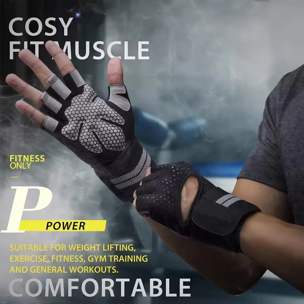 1 para rękawic fitness z półpa – Crossfit Workout Gear recenzja i cena